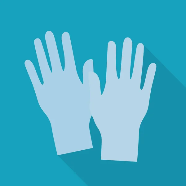 Medical gloves icon- vector illustration — 스톡 벡터