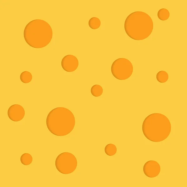 Gele kaas achtergrond-vector illustratie — Stockvector