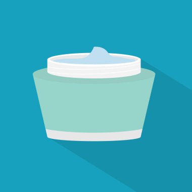 krem kozmetik simge-vektör çizimi