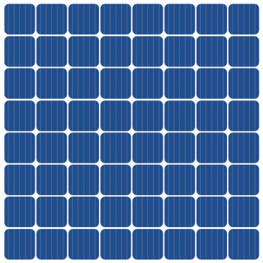 Güneş paneli arka plan vektör illüstrasyonu