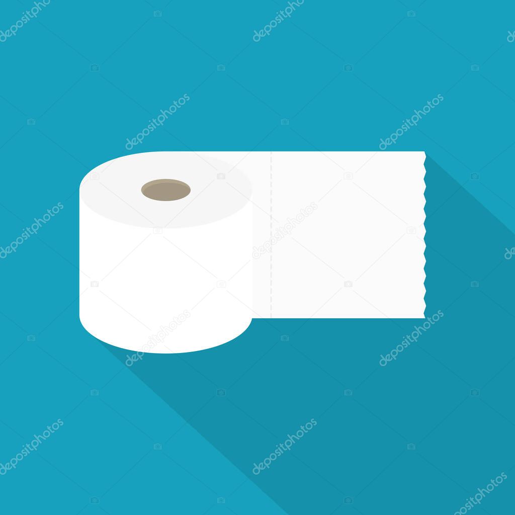 toilet paper roll- vector illustration