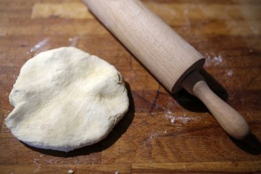 Hamur ve merdane yaban domuzunda