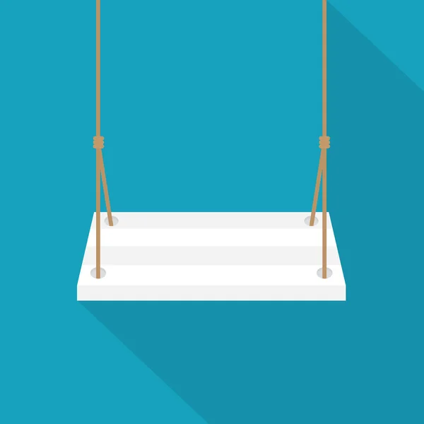 Hanging Swing Icon Vector Illustration — Stock Vector