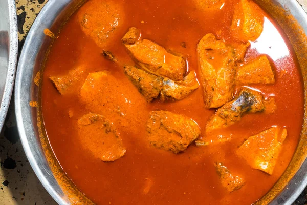 Gebratenes Hühnchen Indischen Stil Oder Tandoori Huhn Mit Würziger Köstlicher — Stockfoto