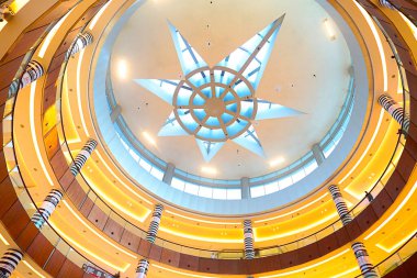 Dubai, Birleşik Arap Emirlikleri - 18 Haziran 2019: Ultra modern Mimari The Dubai Mall - Image