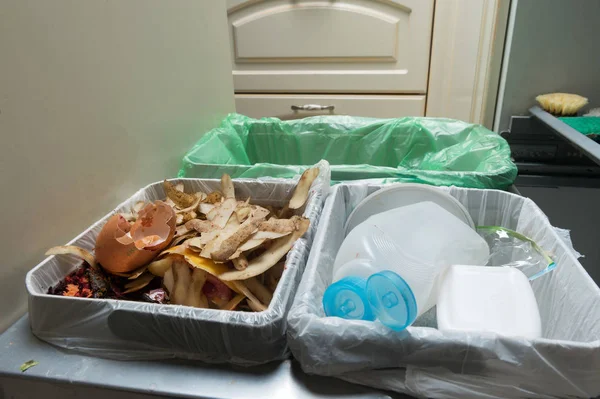 Poubelles de recyclage — Photo