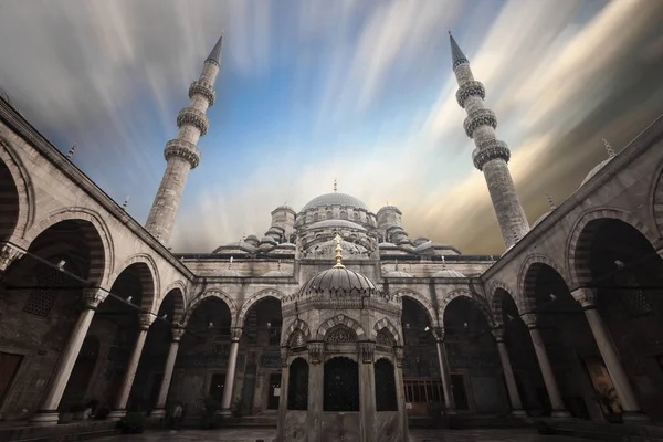 Istanbul Sultanahmet Camii Uzun Pozlama Fotoğraf — Stok fotoğraf