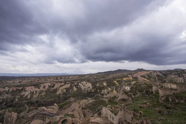 Cappadocia ikonik Türk manzara bahar