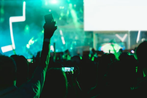 Concert crowd music festival — Stock Photo, Image