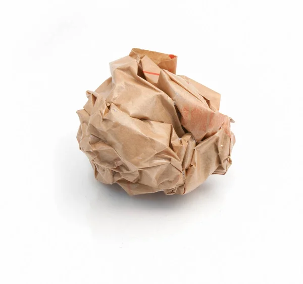 Lump crumpled paper — ストック写真