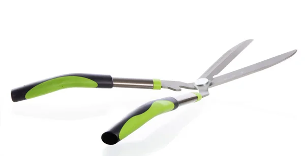 Scissors to cut grass isolated — Stock Photo, Image