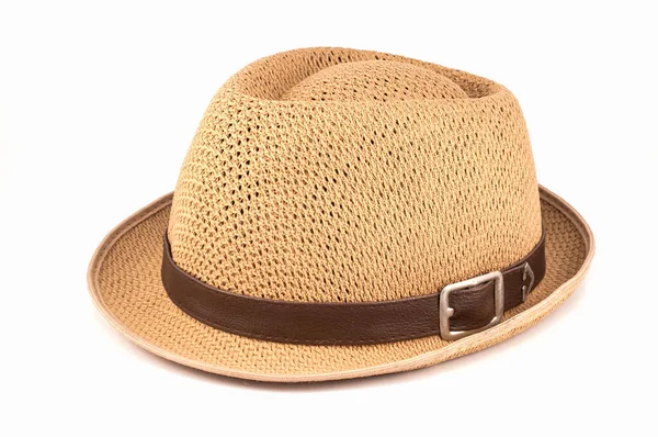 여름 파나마 밀 짚 모자 — 스톡 사진