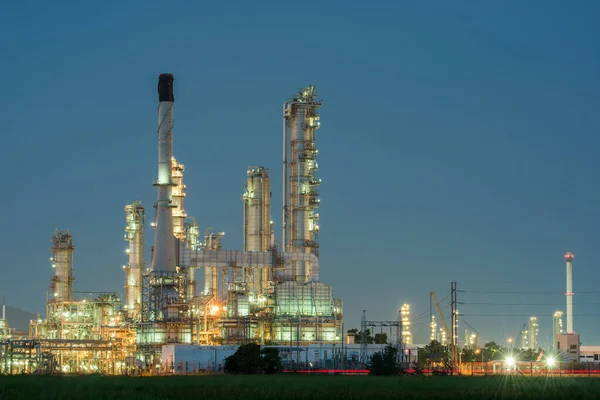 Petrochemická průmyslová elektrárna — Stock fotografie