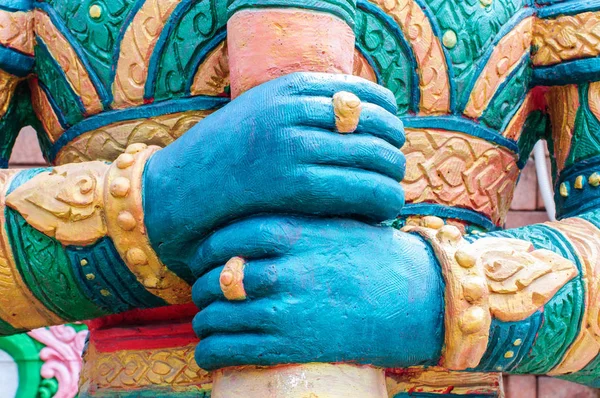 Hand Giant Statues Thailand Public Place — Stock Photo, Image