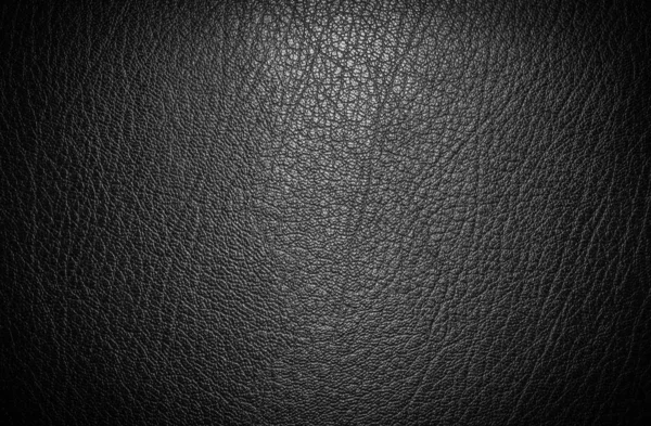 Zwart Leder Voor Textuur Van Autostoelen — Stockfoto