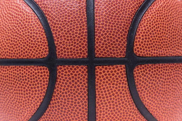 Textura Baloncesto Naranja Pelota Baloncesto Para Fondo —  Fotos de Stock