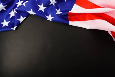 Martin Luther King Günü, düz manzaralı, Amerikan bayrağı demokratı