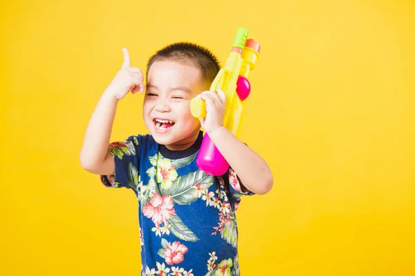 Retrato Feliz Asiático Lindo Niño Pequeño Sonrisa Pie Tan Feliz —  Fotos de Stock