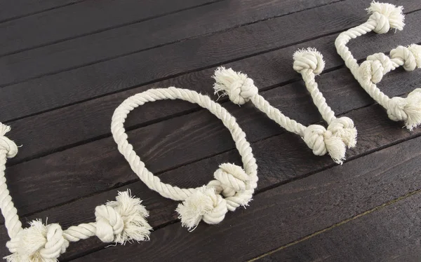 kelime: ahşap arka plan ipe aşığım.