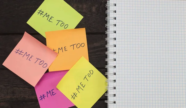 Bir yapışkan not defter ve Me Too hashtag kadar sahte gönderildi