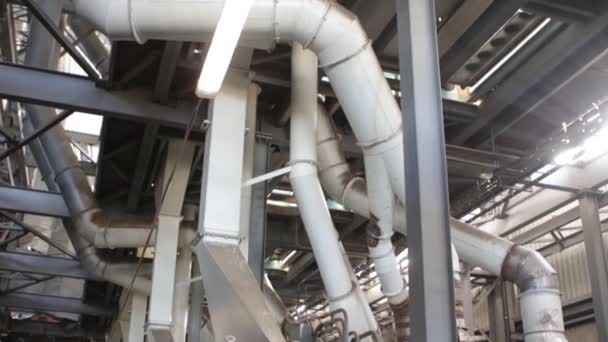 Metalurg Job Worker Steel Plant Hot Roztavený Kov Lití Vysokopecní — Stock video