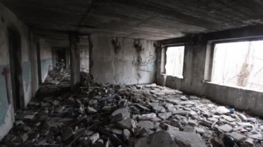 Dnipro Ukrayna 'daki Halep şehrinde çekilen bir insansız hava aracı gökyüzü panoramik manzarasını terk etti.