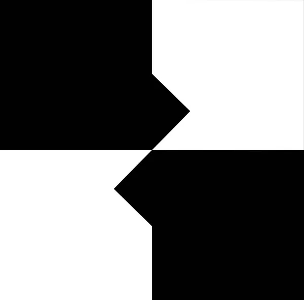 Abstrakter Vektorhintergrund, schwarz-weißes Vektormuster — Stockvektor
