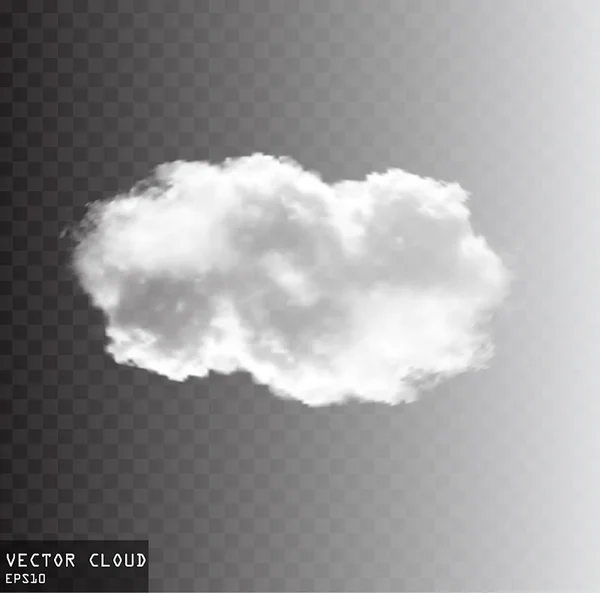 Ilustracja wektorowa w kształcie chmury — Wektor stockowy