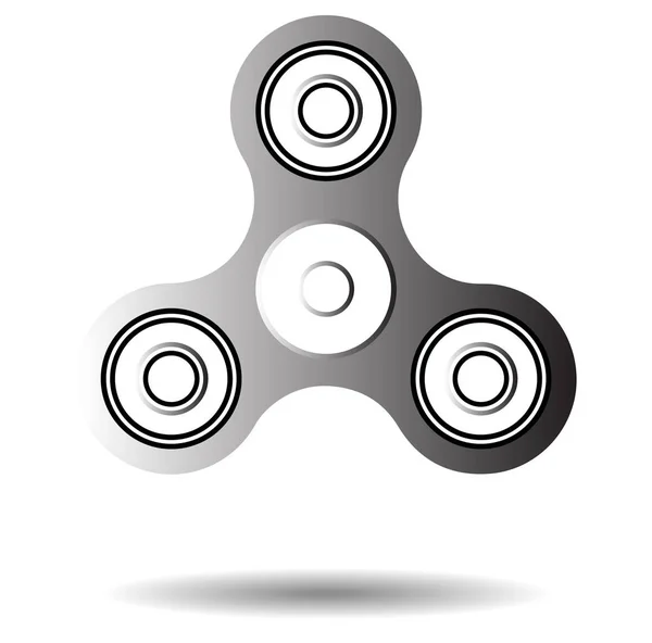 Rastlösa spinner leksak vektorillustration — Stock vektor