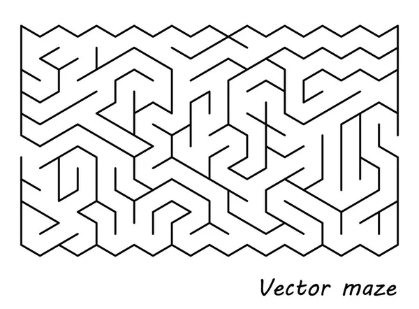 Illustration vectorielle labyrinthe — Image vectorielle