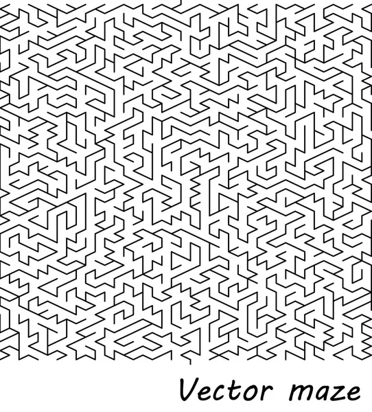Maze vector illustration — Stock Vector