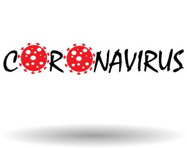 Coronavirus COVID19 vektör illüstrasyonunu durdur