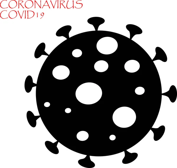 Stoppen Met Coronavirus Vector Illustratie — Stockvector