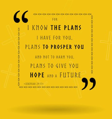 Best Bible quotes about God's plans Holy scripture sayings for Bible study flashcards, religious studies illustration. Christian Bible verses wallpaper clipart