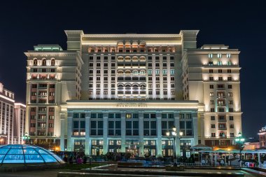 Moskova'daki Four Season Hotel'in Cephesi, Rusya Federasyonu