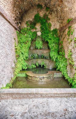 İç Villa d'Este, Tivoli, İtalya
