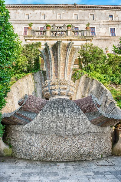 Inside Villa d'Este, Tivoli, Italië — Stockfoto