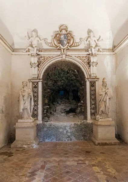 Interiörer i Villa D' Este i Tivoli, Italien — Stockfoto