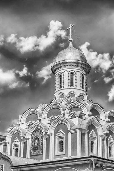 Казанский собор на Красной площади, Москва, Россия
