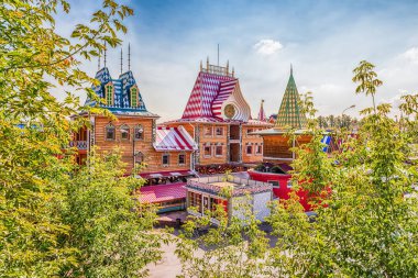 İkonik karmaşık Izmailovskiy Kremlin, Moskova, Rusya
