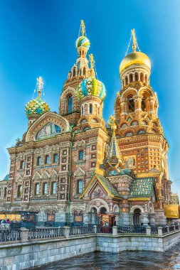 Kilisesi İsa üzerine dökülen kan, st. petersburg, Rusya Federasyonu