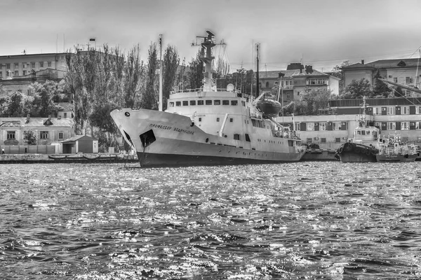 Agosto 2016 Navi Guerra Sovietiche Russe Della Flotta Del Mar — Foto Stock