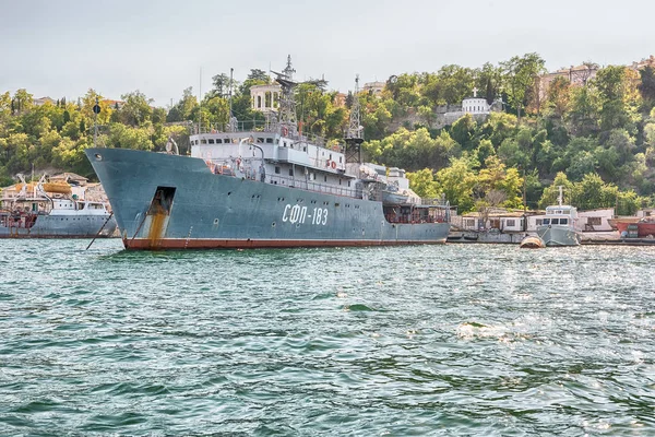 Agosto 2016 Navi Guerra Sovietiche Russe Della Flotta Del Mar — Foto Stock