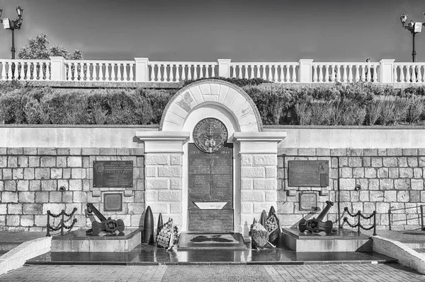 Monument to Heroes of the Black Sea Fleet, Sevastopol, Crimea — Stock Photo, Image