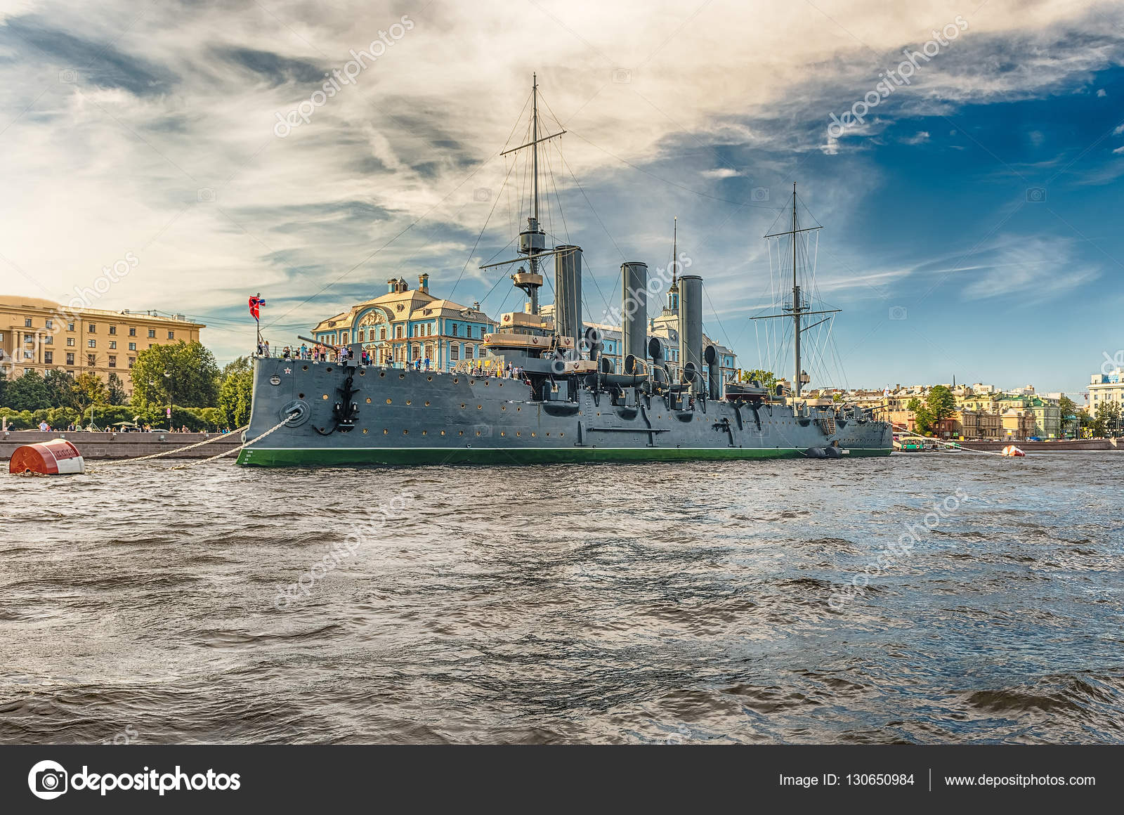 Российский Крейсер "Аврора", В Настоящее Время Корабль-Музей.