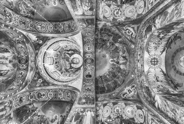 Kilise Savior kan, iç, St. Petersburg, Rusya Federasyonu