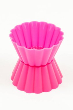 Pembe silikon kek bardak