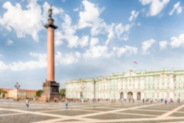 在俄罗斯圣彼得堡冬宫的离焦模糊的背景 — 图库照片