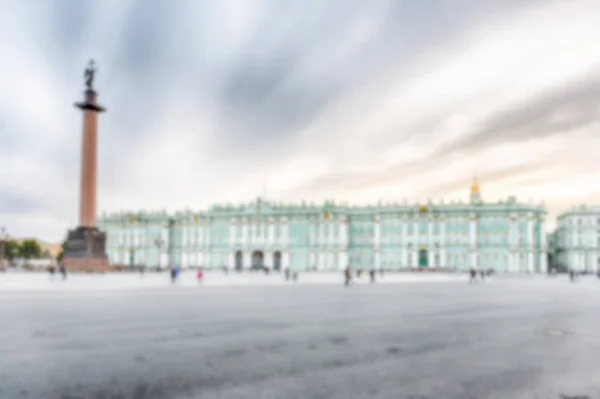 세인트 피터 스 버그, 러시아의 겨울 궁전의 defocused 배경 — 스톡 사진