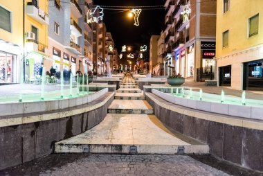 Cosenza, İtalya'da gezi manzara yolu ile Arabistan geceleri,